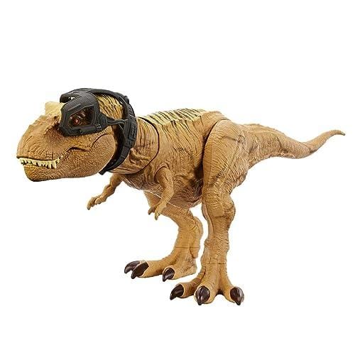 DESCUENTAZO 54% DESCUENTO Jurassic World T Rex Caza y mastica Dinosaurio de juguete con sonidos, +4 años (Mattel HNT62)