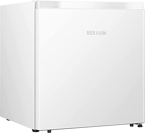 BUENA OFERTA 38% DESCUENTO SEVERIN Congelador pequeño vertical de 31 litros, congelador mini con diseño compacto y puerta reversible, 44,5×47,7×50,2 cm, bajo consumo (E), silencioso (A),blanco, GB 8883