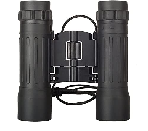 OFERTÓN SUPREMO 78% DESCUENTO AEIGKY 2023 Design 10×25 Fernglas für Kinder und Erwachsene, kleines kompaktes leichtes Taschenfernglas für Reisen, Sternenbeobachtung, Konzerte, Sport (Schwarz/AY 945)