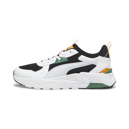 36% DESCUENTO Puma Men Trinity Lite Sneakers, Puma Black Silver Mist Puma White Clementine, 40.5 EU