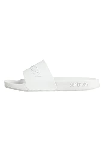 60% DESCUENTO Superdry Code Logo Vegan Pool Slide, Sudadera Mujer, Optic/optic, L