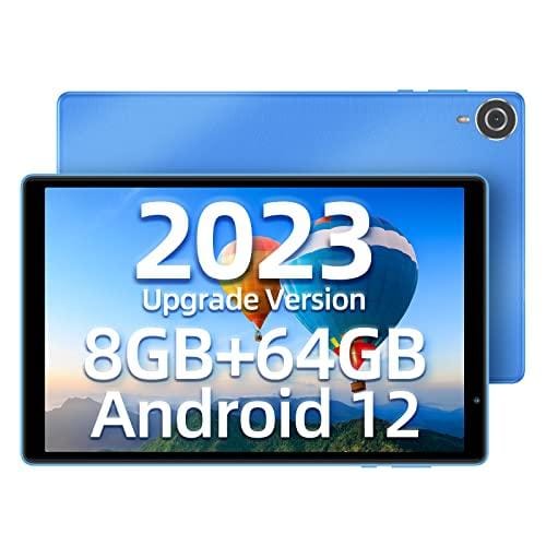TECLAST Tablet 10 Pulgadas P25T Android 12, 8GB RAM+64GB ROM (1TB TF), 5G+2.4G WiFi, Quad Core 1.8GHz, 5000mAh/TF/BT5.0/FHD 1280×800/Dobles Cámaras/OTG/Type C/3.5mm Jack