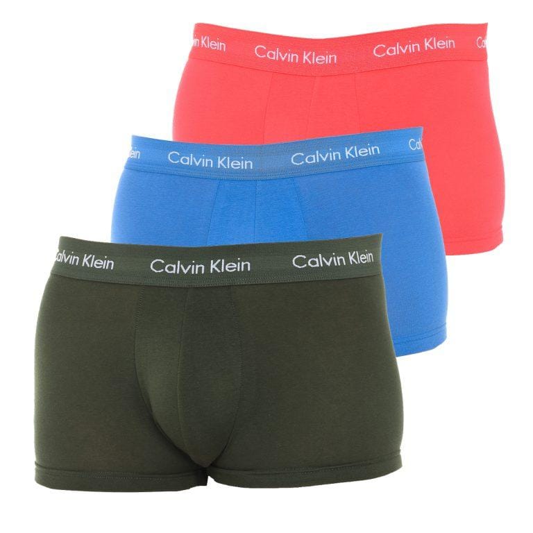 Calvin Klein-Pack-3 Boxers tejido transpirable y frontal anatómico U2664G hombre | Miravia