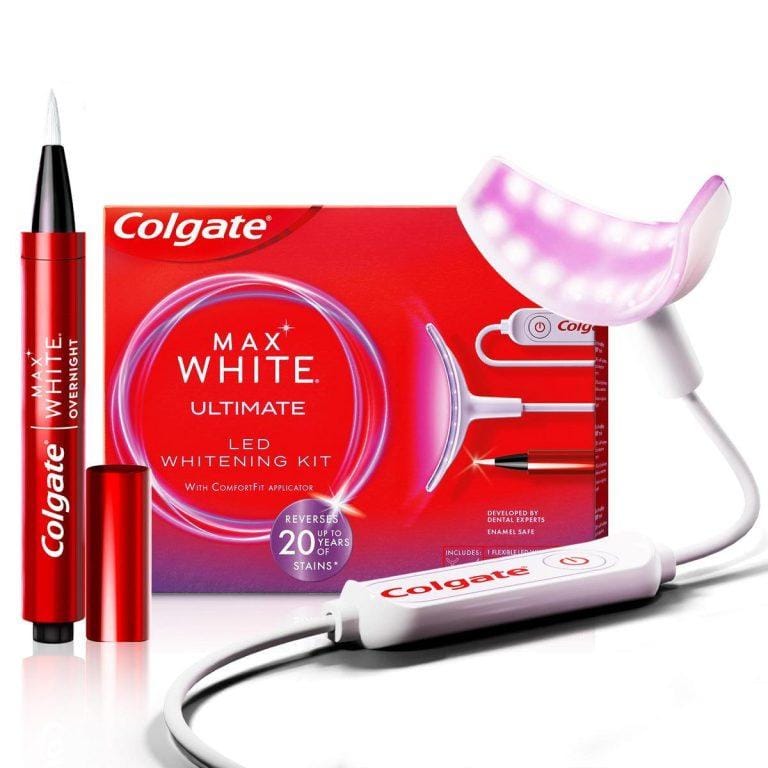 Colgate Max White Ultimate kit de blanqueamiento dental LED en casa | Miravia