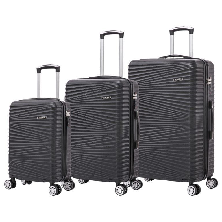 Conjunto de Maletas de Viaje Elegantes: Carcasa Ligera de ABS, Cerradura Numérica, 4 Ruedas Giratorias 360°, Asa Telescópica de Aluminio | Juego de 3 Maletas (M001 // 6028 6009 6068) | Miravia