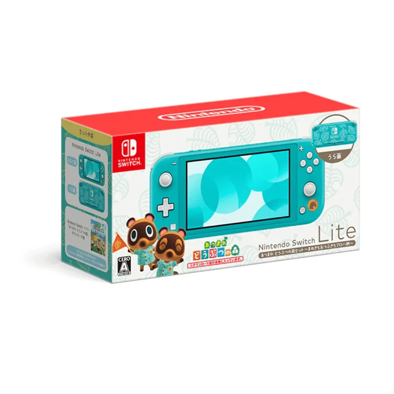 Consola Nintendo Switch Lite Edición limitada + Animal Crossing New Horizons (Verde / Rosa) | Miravia