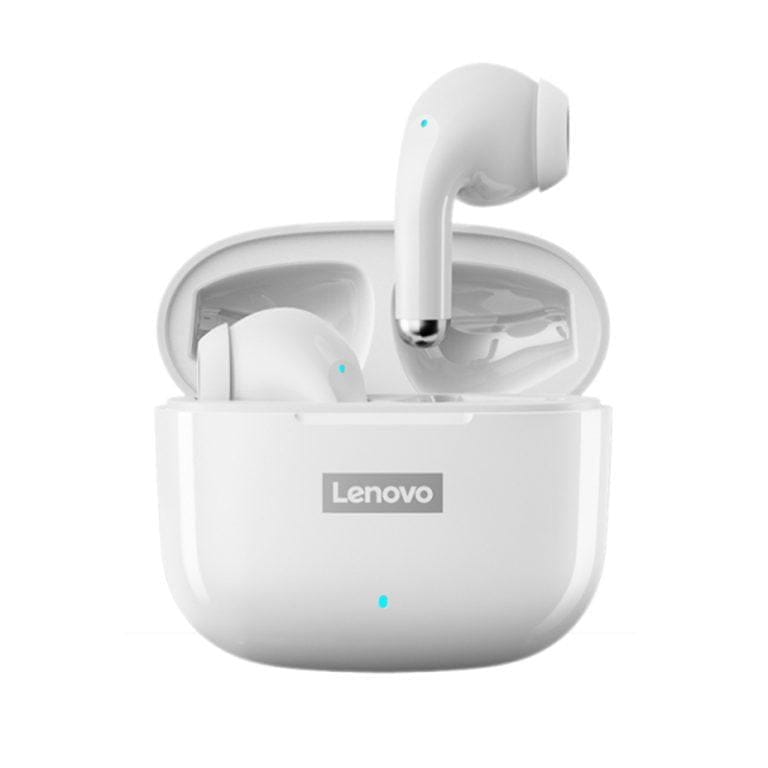 Lenovo-auriculares inalámbricos LP40 Pro TWS, cascos deportivos con Bluetooth 5,1, reducción de ruido, Control táctil, 250mAH | Miravia