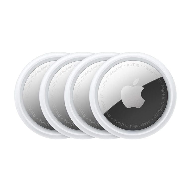 Apple AirTag Pack de 4: Mantén un seguimiento fácil de tus objetos esenciales | Miravia