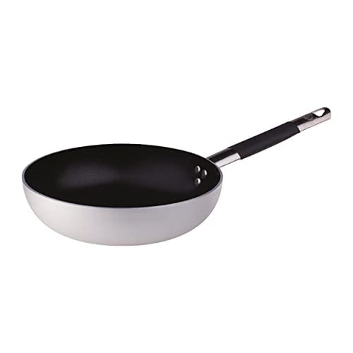 DESCUENTAZO 57% DESCUENTO Ollas Agnelli Pan Platinum evasé Alta en Salto, Aluminio, 3 mm de Espesor, con Mango Tubular de Acero Inoxidable Fresca, de Plata, 40 cm