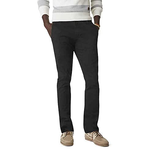 63% DESCUENTO Dockers Alpha Original Skinny, Pantalones para Hombre, Black, 32W / 32L