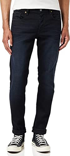 85% DESCUENTO G STAR RAW 3301 Slim Jeans Vaqueros, Azul (Dk Aged 51001 5245 89), 26W / 30L Hombre