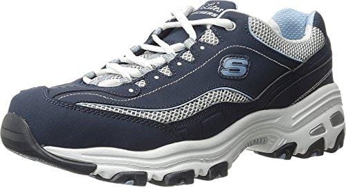 52% DESCUENTO Skechers 11860EW, Zapatillas para Mujer, Azul (Navy/White), 36 EU