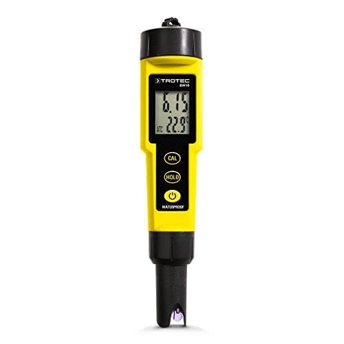 TROTEC BW10 Medidor de análisis de líquidos PH Medidor Measure Tester Monitor para Acuario Piscina Laboratorio