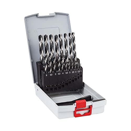DESCUENTAZO 56% DESCUENTO Bosch Professional Set de 19 brocas helicoidales HSS PointTeQ, para metal, ProBox, accesorio de taladro