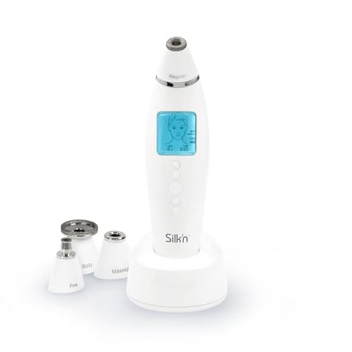 DESCUENTAZO 53% DESCUENTO Silk’n ReVit Prestige Dispositivo De Microdermabrasión Ultrapotente Con Pelado De Diamante Elimina Células Muertas De Piel, Estimula La Producción De Nuevas Células & Estimula La Circulació