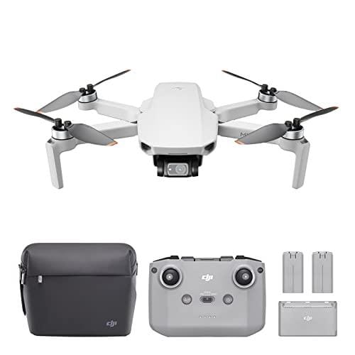 DESCUENTAZO 61% DESCUENTO DJI Mini 2 Combo Ligero y Plegable Drone, 3 Ejes Gimbal con Cámara 4K, Foto 12 MP, 3 Baterías, Centro de Carga, OcuSync 2.0 HD Transmisión de Vídeo, Mavic Mini, Sin Tarjeta, Sin Care Refresh, Gray