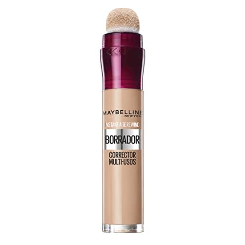 37% DESCUENTO Maybelline New York, Corrector de Ojeras, Bolsas e Imperfecciones, Borrador Ojos, 04 Honey, 6 ml