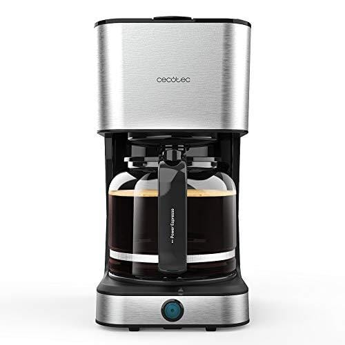 DESCUENTAZO 64% DESCUENTO Cecotec Cafetera de Goteo Coffee 66 Heat. 950 W, Tecnología ExtemeAroma, Función Recalentar y Mantener, Jarra Termoresistente de 1,5L, Autoapagado, Acabado en Acero Inoxidable