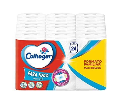 Colhogar Paratodo Rollos 4×6 Rollos para Cocina Multiusos y Absorbente 24=72 Rollos