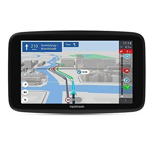 DESCUENTAZO 50% DESCUENTO TomTom GPS para coche GO Discover, 6 pulgadas, con tráfico y radares, mapas del mundo, actualizaciones rápidas via WiFi, disponibilidad de parking, precios de combustible, soporte Click Drive