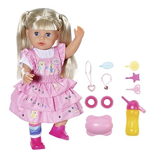 DESCUENTAZO 56% DESCUENTO BABY born Kindergarden Little Sister Muñeca de 36 cm con 7 funciones y ropa, Para manos pequeñas, Promueve la empatía y las habilidades sociales, Para niños a partir de 2 años
