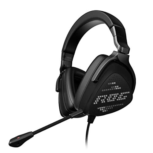 DESCUENTAZO 53% DESCUENTO ASUS ROG Delta S Animate Lightweight USB C Gaming Headset with AI Noise canceling Mic, MQA Rendering Technology, Hi Res ESS 9281 Quad DAC, RGB Lighting, Compatible with PC, Switch and PS5