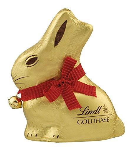 Lindt Conejito de Pascua Chocolate con Leche 100g, para regalar, conejo de chocolate con leche, chocolate cremoso