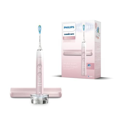 DESCUENTAZO 59% DESCUENTO Philips Sonicare DiamondClean Serie 9000 Cepillo de dientes eléctrico Edición Especial – Cepillo sónico, Rosa, con 1 cabezal de control de placa C3 Premium (Modelo HX9911/84)