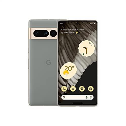 DESCUENTAZO 49% DESCUENTO Google Pixel 7 Pro Teléfono móvil 5G Android libre con teleobjetivo, objetivo gran angular y batería de 24 horas de duración 128 GB Verde liquen