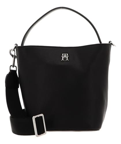 38% DESCUENTO Tommy Hilfiger Cubo TH Essential SC, Bolsas para Mujer, Black, One Size