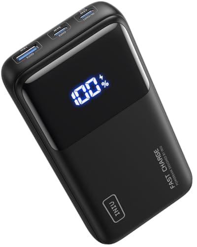 DESCUENTAZO 57% DESCUENTO INIU Power Bank, 65W 20000mAh Bateria Externa Carga Rapida, Cargador Portatil USB C Input & Output para MacBook Pro Steam Deck iPhone 15 14 13 12 Pro Mini MAX Samsung S22 S21 iPad etc