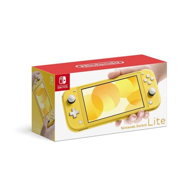 Consola Nintendo Switch Lite – Gris / Verde / Rosa / Amarillo | Miravia