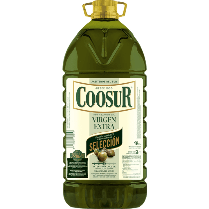 Coosur – Aceite de Oliva Virgen Extra, Selección Especial Cooperativa, garrafa 5L | Miravia