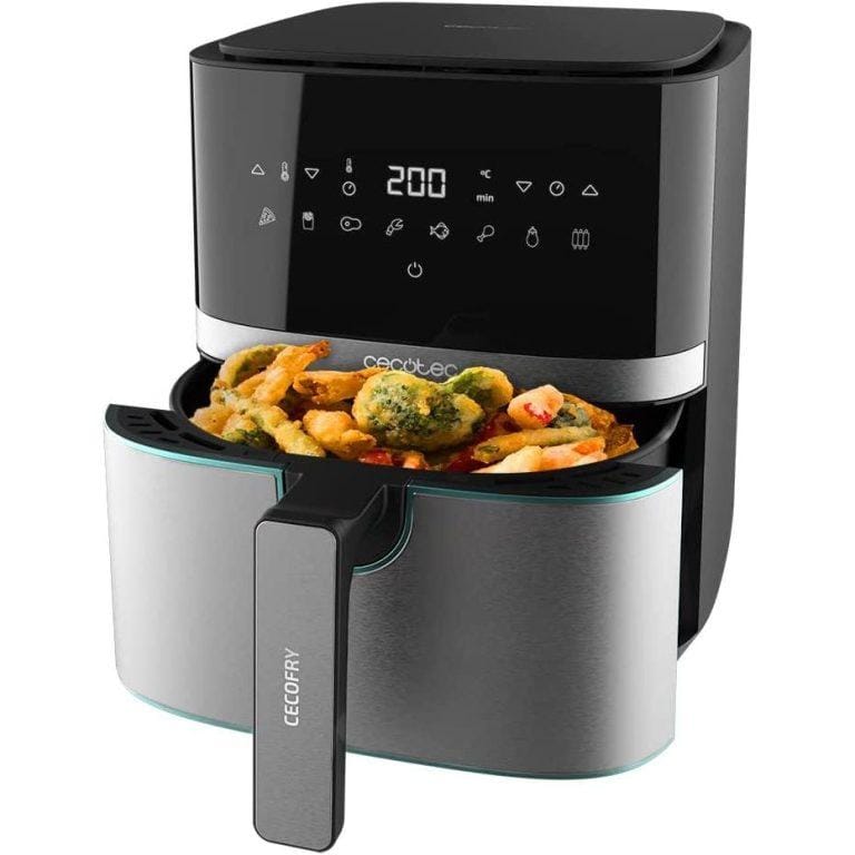 Freidora Sin Aceite Cecotec Cecofry 5500 Pro 5.5L 1700W Full Inox | Miravia