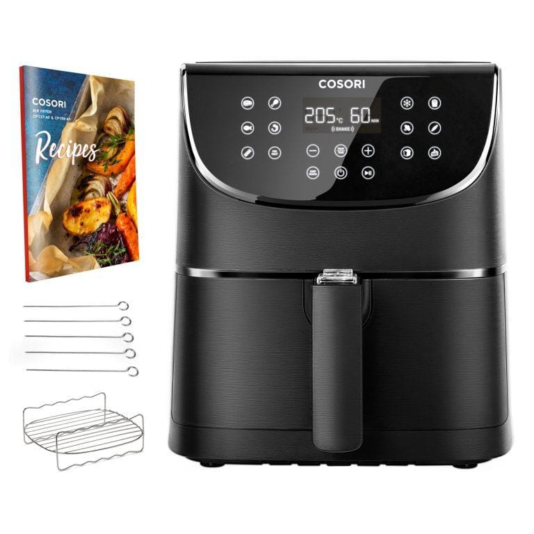 Freidora de aire Cosori Premium Chef Edition con capacidad de 5,5L y 11 ajustes de cocinado | Miravia