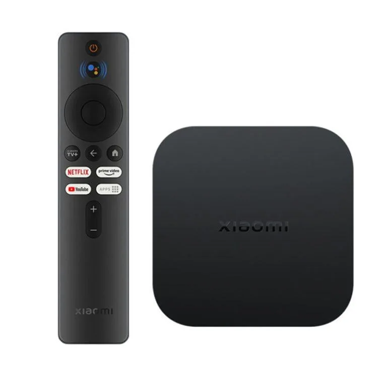 Global Version Xiaomi TV Box S (2nd Gen) 4K Ultra HD Streaming Media Player HDR 2GB 8GB WiFi Google TV Netflix Smart TV Box | Miravia