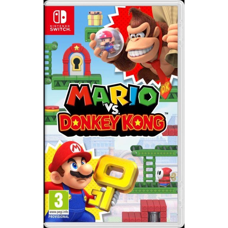 MARIO VS DONKEY KONG SWITCH JUEGO FÍSICO VERSIÓN ESPAÑOLA GARANTÍA EUROPEA SPANISH VERSION EU WARRANTY | Miravia