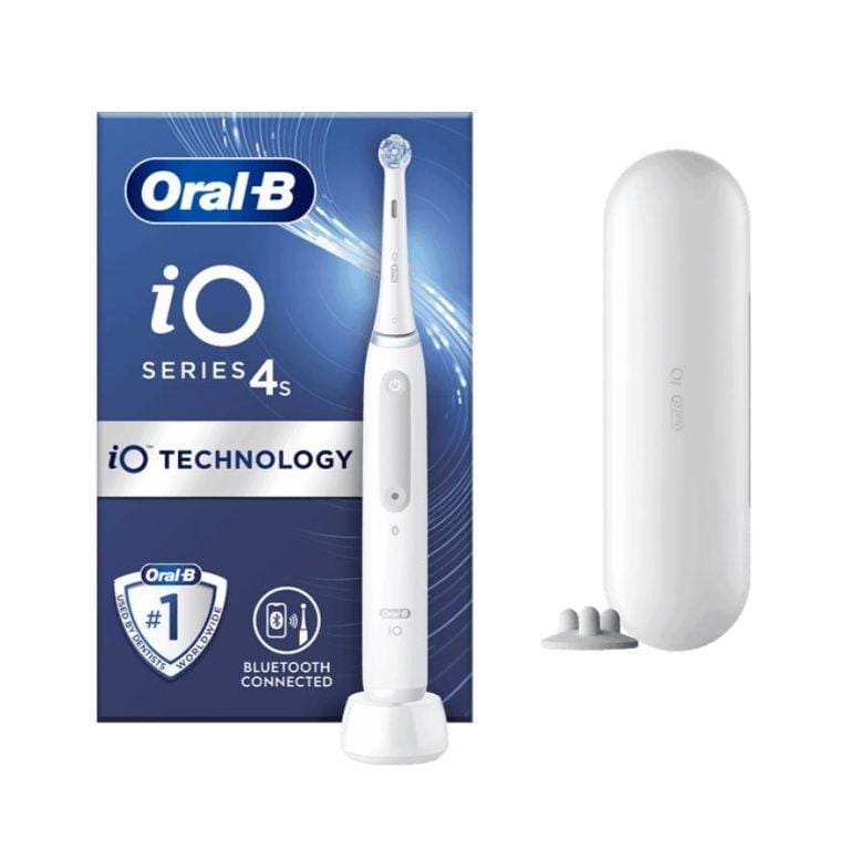 Oral-B iO serie 4S cepillo de dientes eléctrico blanco y Negro | Miravia