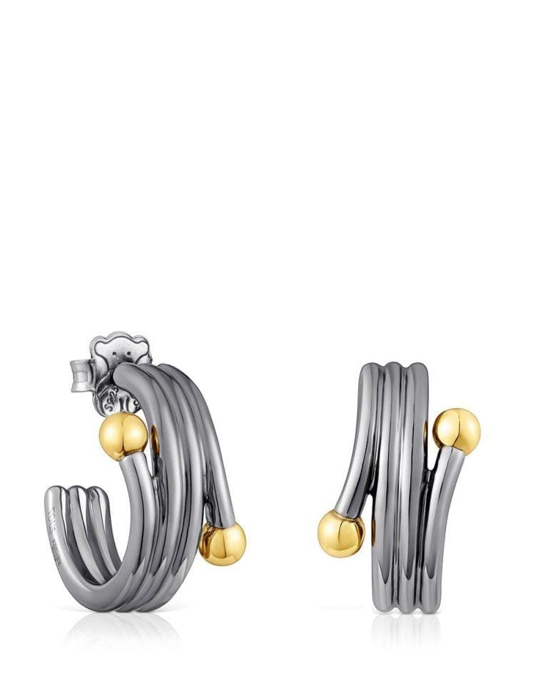 Pendientes St. Tropez de aro triple en plata · Tous · El Corte Inglés