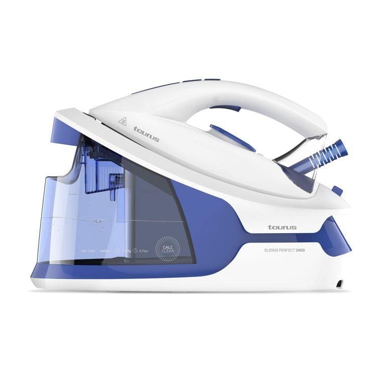 Taurus – Centro de planchado Sliding Perfect 2400. Color Blanco. Material producto Plástico. Potencia 2.400 W. Longitud del cable 180 cm | Miravia