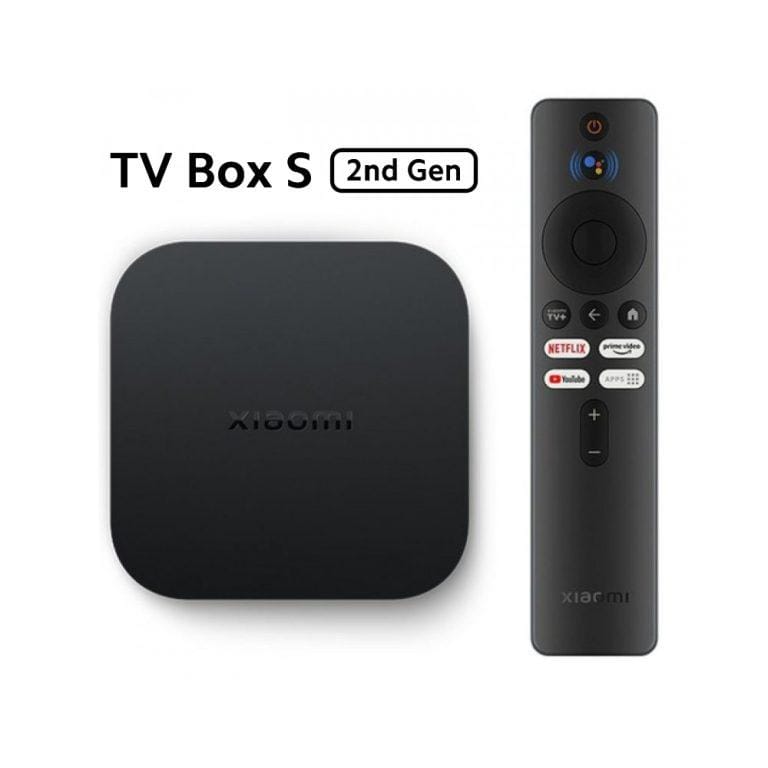 Xiaomi TV Box S 2nd Gen Versión global 4K Ultra HD Streaming Media Player, 2GB RAM + 8GB ROM con Mando a Distancia IR, Dolby Vision and HDR10+, Sonido de DTS-HD, Proyección inalámbrica | Miravia