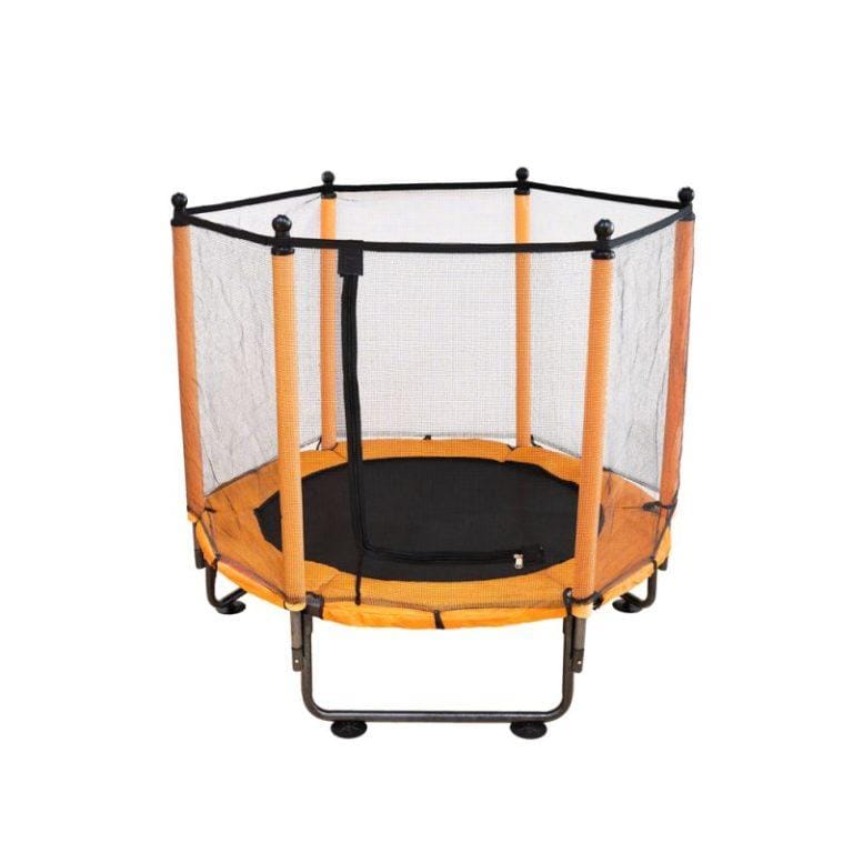 ALLINLIFE Trampolín portátil para niños ALLINLIFE de 120 cm / 140 cm, ideal para regalo de Navidad, espuma anticolisión para saltar y actividades de trampolín interior en trampolín interior para 4-15 años | Miravia
