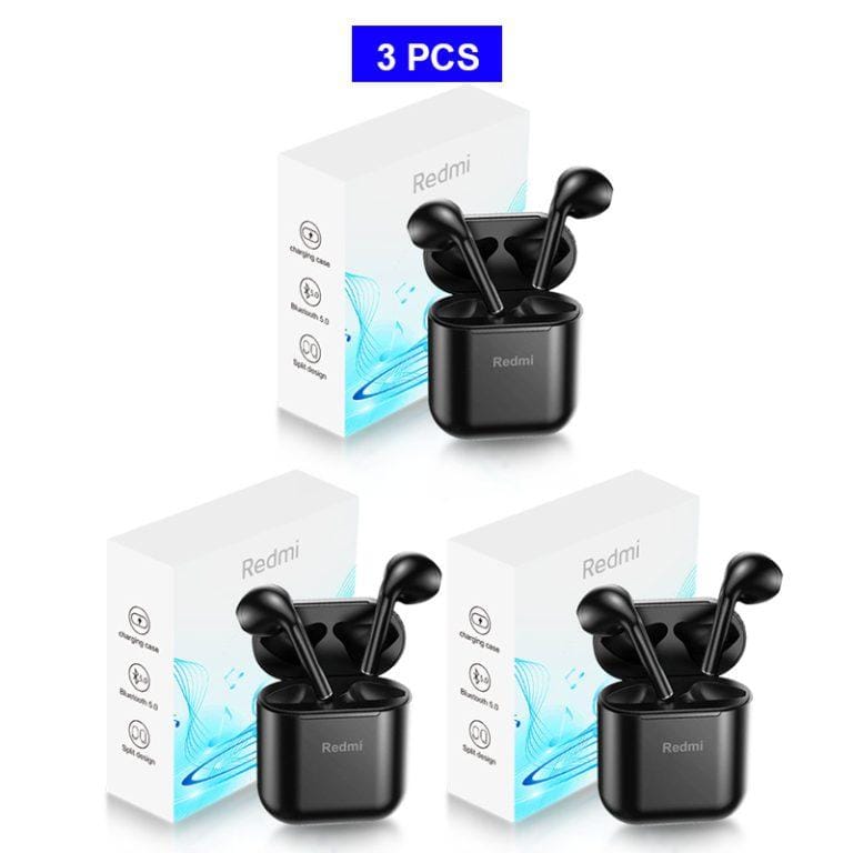 Auriculares Bluetooth inalámbricos Xiaomi LP11 Redmi TWS con micrófono para deporte y música en estéreo control táctil largo batería normal compatible con teléfonos móviles | Miravia