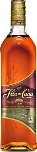 Flor de Caña Ron Dorado, Sabor Coco tostado, Vainilla e Higos, 700 ml