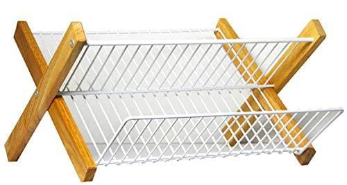 DESCUENTAZO 49% DESCUENTO Metaltex ESCURREPLATOS Plegable Lilly ‘Quick Box’, Detallado en Tarifa, Madera, 42x5x35 cm