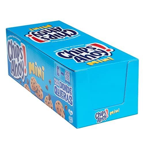 DESCUENTAZO 56% DESCUENTO Chips Ahoy! Mini Galletas Cookies Americanas con Pepitas de Chocolate Pack 20 Bolsitas Individuales x 40g