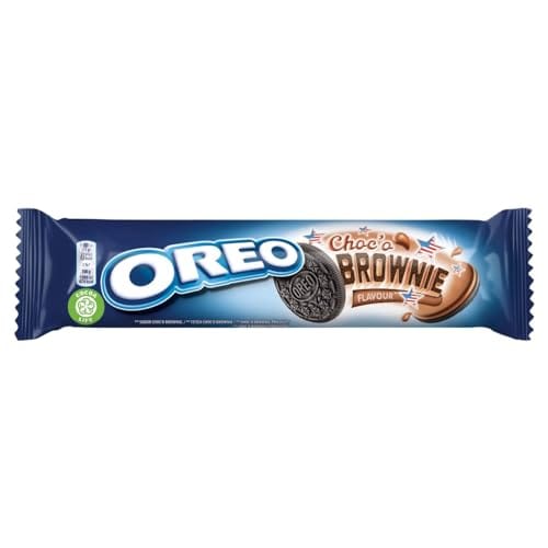 BUENA OFERTA 33% DESCUENTO Oreo Choco Brownie Galletas de Cacao Rellenas de Crema de Chocolate Sabor Brownie 154g