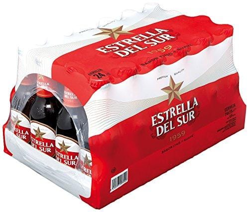 BUENA OFERTA 28% DESCUENTO Estrella del Sur Cerveza Pack de 24 Botellas 25cl