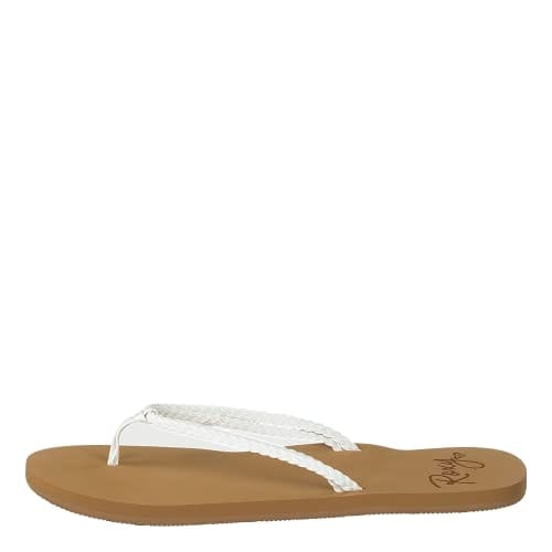 61% DESCUENTO Roxy Costas, Zapatos de Playa y Piscina Mujer, Blanco (White Wht), 36 EU