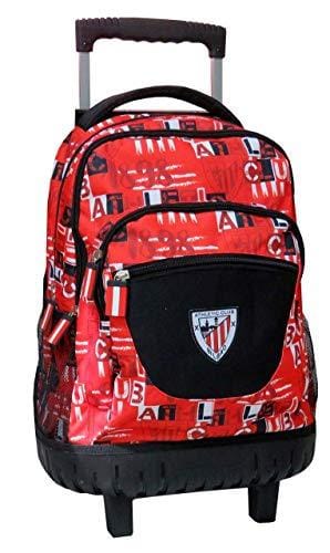 31% DESCUENTO Athletic Club de Bilbao, Mochila Trolley, Color Rojo y Negro (CyP Brands)